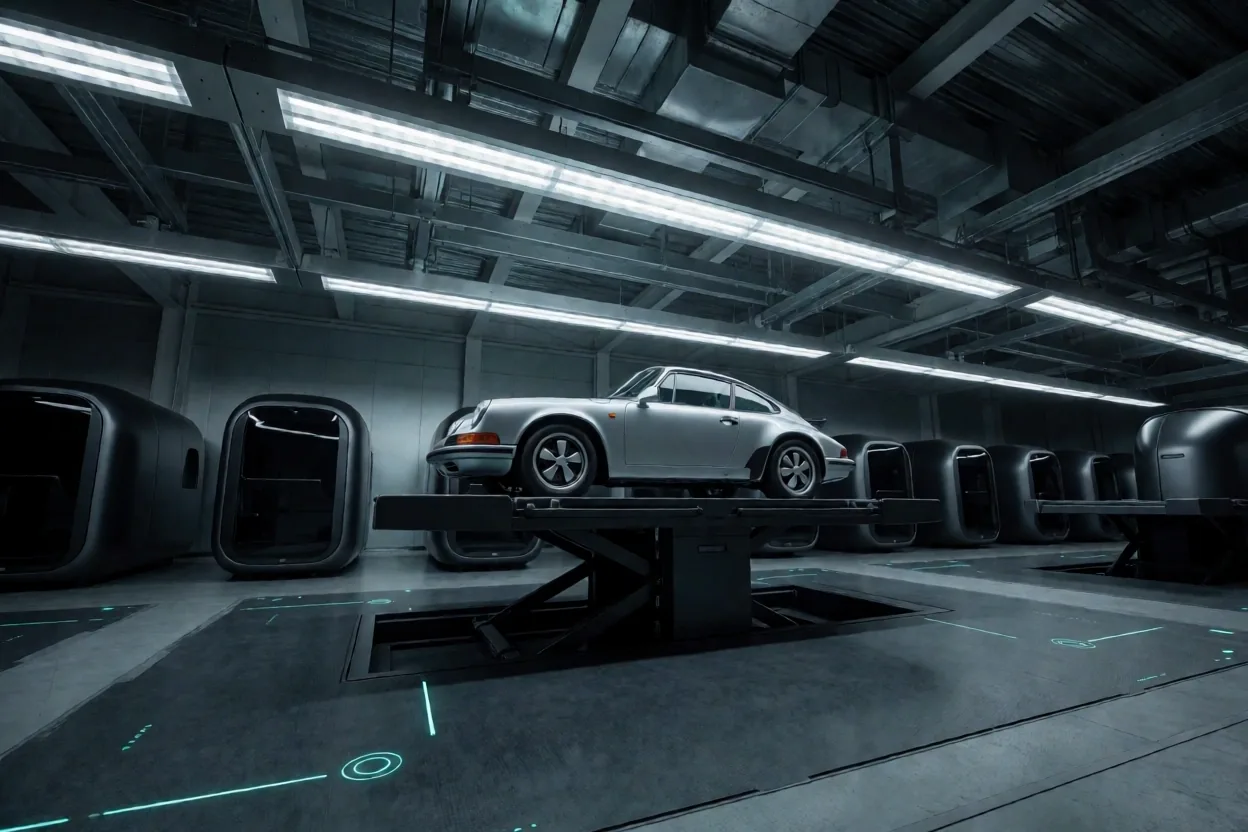 Car lift facility